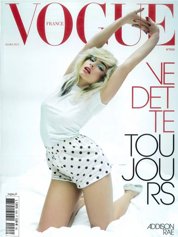 VOGUE Magazine France March 2025 Addiason Rae