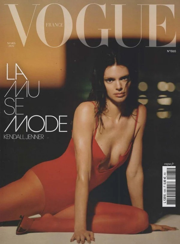 VOGUE Magazine France March 2026 KENDALL JENNER Bibi Breslin NEW