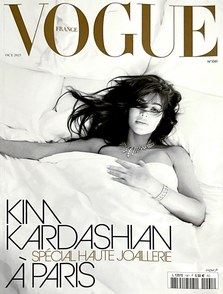 VOGUE Magazine France October 2025 KIM KARDASHIAN Brand New