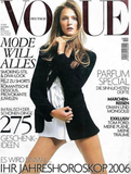 VOGUE Magazine Germany December 2005 CARMEN KASS Tiiu Kuik MORGANE DUBLED Von Unwerth