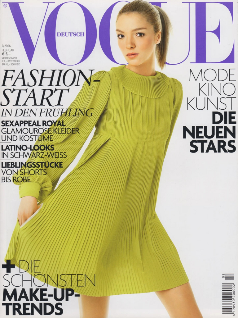 VOGUE Magazine Germany February 2006 MARIACARLA BOSCONO Alyssa Miller AUERMANN