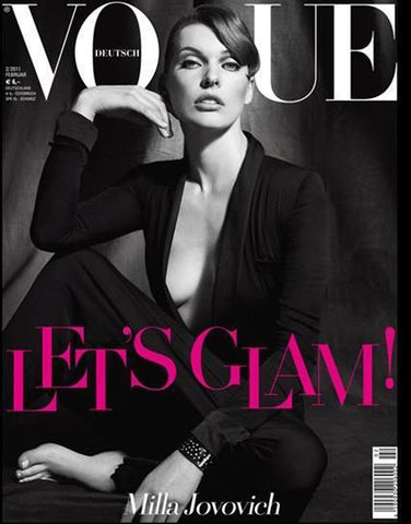 MILLA JOVOVICH Crystal Renn KATRIN THORMANN Vogue Magazine Germany February 2011