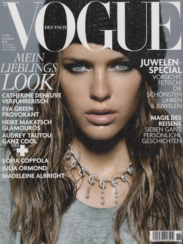 VOGUE Magazine Germany November 2006 MICHAELA HLAVACKOVA Eva Green KIM NOORDA