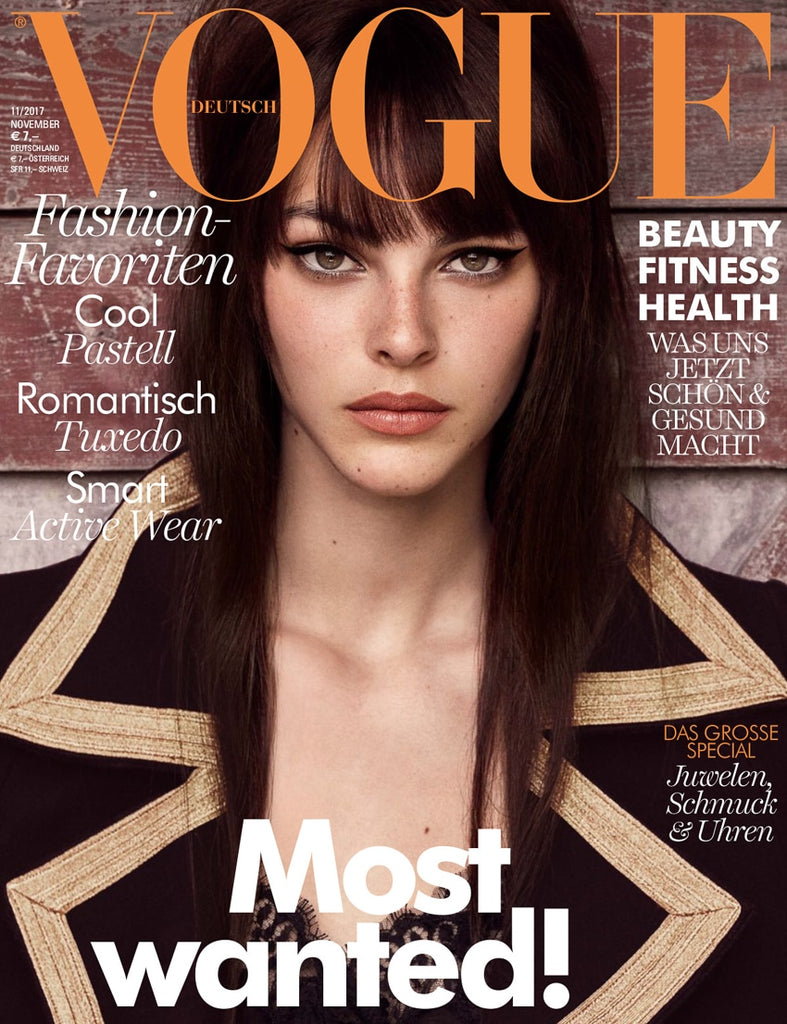 VOGUE Magazine Germany November 2017 VITTORIA CERETTI Heather Kemesky MARTE MEI
