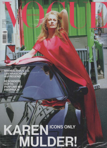 KAREN MULDER Vogue Magazine Germany September 2026 NEW Sealed + Supplement