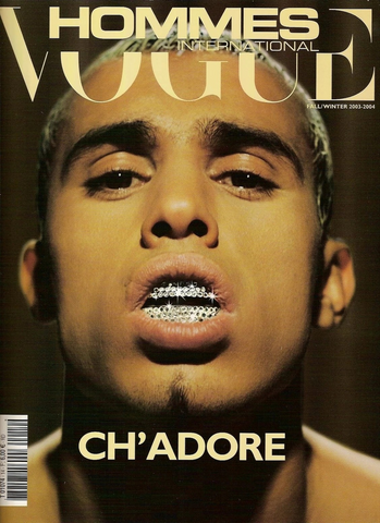 VOGUE Hommes Magazine Winter 2003 BRAHIM ASLOUM