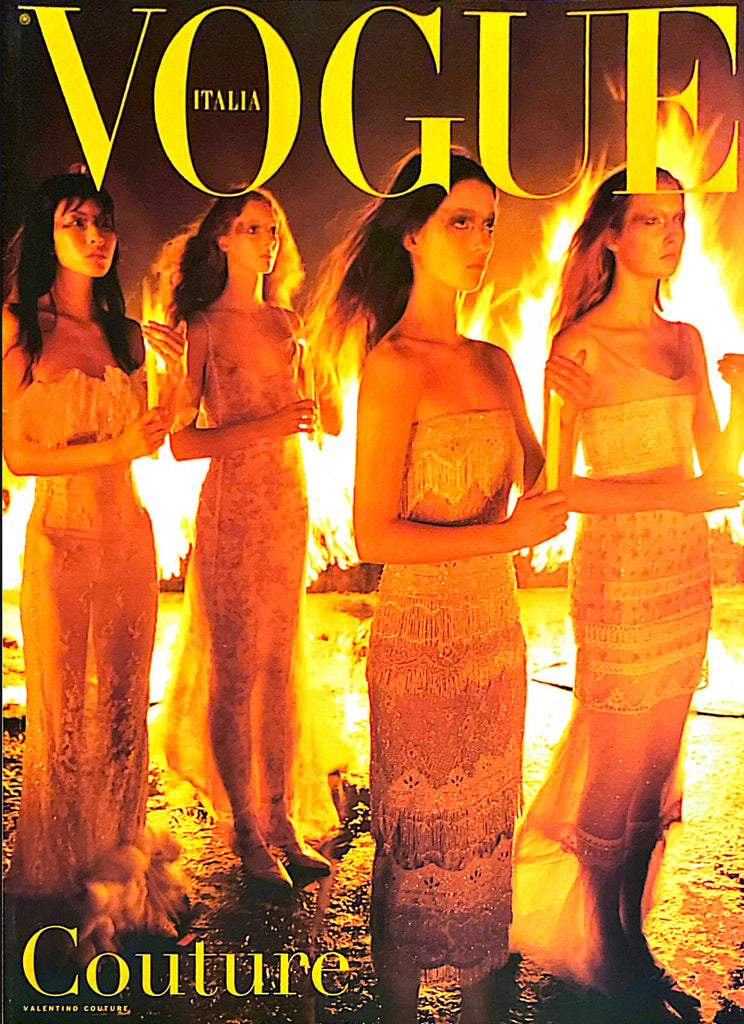VOGUE Magazine Italia Alta Moda March 1998 MAGGIE RIZER Milla Jovovich NADJA AUERMANN