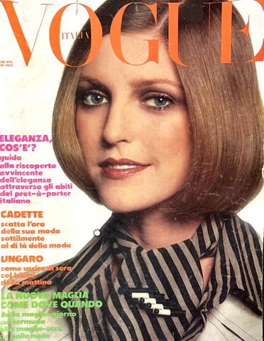 Vogue Magazine Italia April 1974