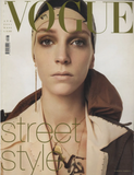 VOGUE Magazine Italia April 2001 HANNELORE KNUTS Bridget Hall KAROLINA KURKOVA Trish Goff