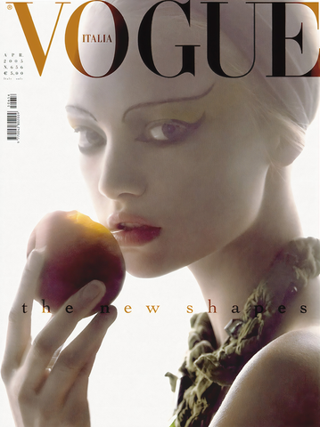 VOGUE Magazine Italia 2005 GEMMA WARD Bianca Balti VLADA ROSLYAKOVA Guinevere Van Seenus