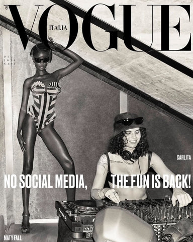 VOGUE Magazine ITALIA December 2024 MATY FALL Carlita BRAND NEW