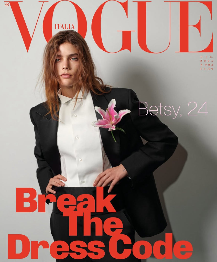 VOGUE Magazine ITALIA December 2025 BETSY GAGHAN by Collier Schorr NEW