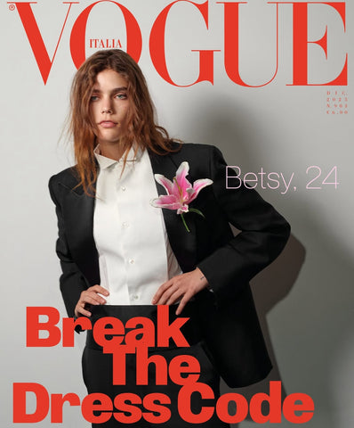 VOGUE Magazine ITALIA December 2025 BETSY GAGHAN by Collier Schorr NEW