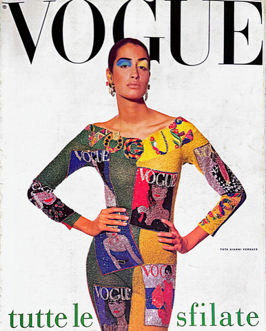 VOGUE Magazine Italia YASMEEN GHAURI Dossier Sfilate PRET A PORTER January 1991