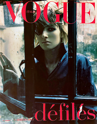 VOGUE Magazine Italia KIM PEERS Dossier Sfilate PRET A PORTER January 2001