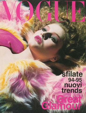 VOGUE Magazine Italia BRIDGET HALL Dossier Sfilate PRET A PORTER July 1994