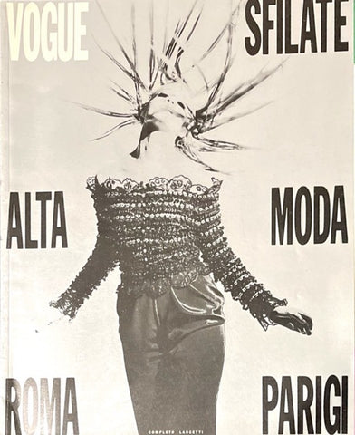 VOGUE Magazine Italia Dossier Sfilate PRET A PORTER March 1990
