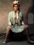 VOGUE Magazine Italia February 1982 ANNETTE STAI Paulina Porizkova KATHY IRELAND