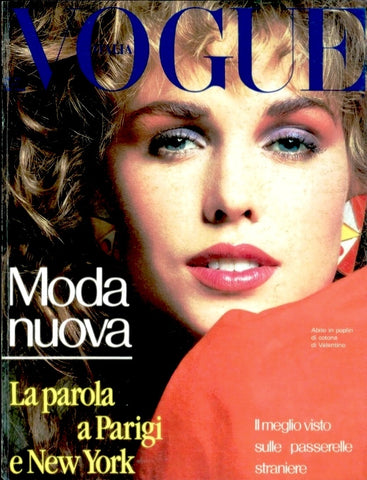 VOGUE Magazine Italia February 1982 ANNETTE STAI Paulina Porizkova KATHY IRELAND