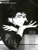VOGUE Magazine Italia February 1985 JOKO ZOHRER Kim Williams MICHELLE EABRY
