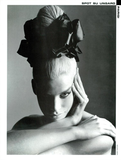 VOGUE Magazine Italia February 1985 JOKO ZOHRER Kim Williams MICHELLE EABRY