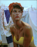 VOGUE Magazine Italia February 1989 LINDA EVANGELISTA 