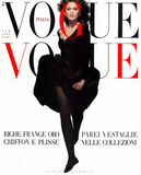 VOGUE Magazine Italia February 1989 CINDY CRAWFORD Naomi Campbell LINDA EVANGELISTA