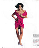 VOGUE Magazine Italia February 1990 LINDA EVANGELISTA Paulina Porizkova NAOMI CAMPBELL