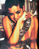 VOGUE Magazine Italia February 1990 LINDA EVANGELISTA Paulina Porizkova NAOMI CAMPBELL
