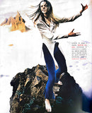 VOGUE Magazine Italia February 1990 LINDA EVANGELISTA Paulina Porizkova NAOMI CAMPBELL