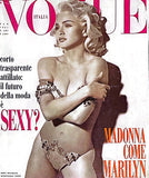 MADONNA Yasmeen Ghauri SHANA ZADRICK Naomi VOGUE Magazine Italia February 1991