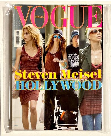 VOGUE Magazine Italia January 2005 Hollywood Style by Steven Meisel BRUCE WEBER