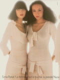 NINA GAIDAROVA Louise Despointes VIVIANE FAUNY Vogue Magazine Italia 1975