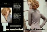VOGUE Magazine Italia January 1988 CHRISTY TURLINGTON Cindy Crawford ALY DUNNE