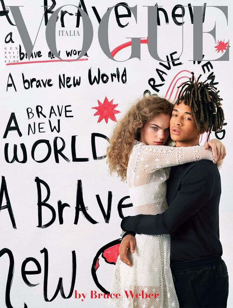 VOGUE Magazine Italia January 2017 ESTELLA BOERSMA Jaden Smith GRACE HARTZEL - magazinecult