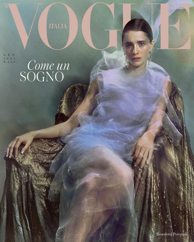 VOGUE Magazine Italia January 2024 BENEDETTA PORCAROLI Carey Mulligan PALOMA ELSESSER