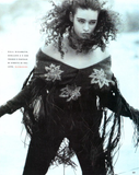 CINDY CRAWFORD Patitz NAOMI CAMPBELL Rosemary McGrotha VOGUE Magazine Italia July 1989