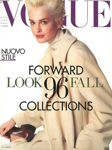 VOGUE Magazine Italia July 1996 KYLIE BAX Stella Tennant CAROLY MURPHY Guinevere Van Seenus