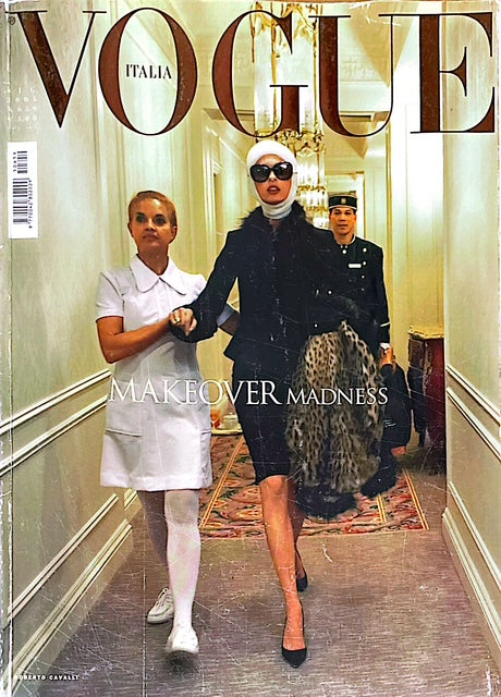 VOGUE Magazine Italia July 2005 LINDA EVANGELISTA Naomi Campbell ELISE CROMBEZ - magazinecult