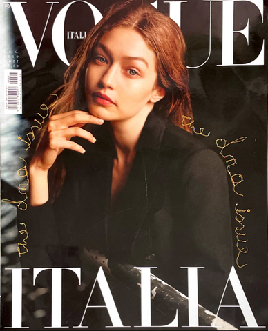 VOGUE Magazine Italia July 2019 GIGI HADID Vittoria Ceretti NAOMI CHIN WING Sealed