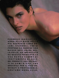 VOGUE Magazine Italia June 1989 RACHEL WILLIAMS Naomi Campbell EVANGELISTA Christensen