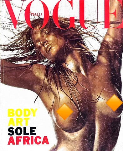 VOGUE Magazine Italia June 1989 RACHEL WILLIAMS Naomi Campbell EVANGELISTA Christensen