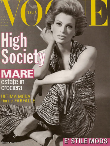 VOGUE Magazine Italia June 1995 KRISTEN MCMENAMY Laetitia Casta CARRE OTIS Kinski