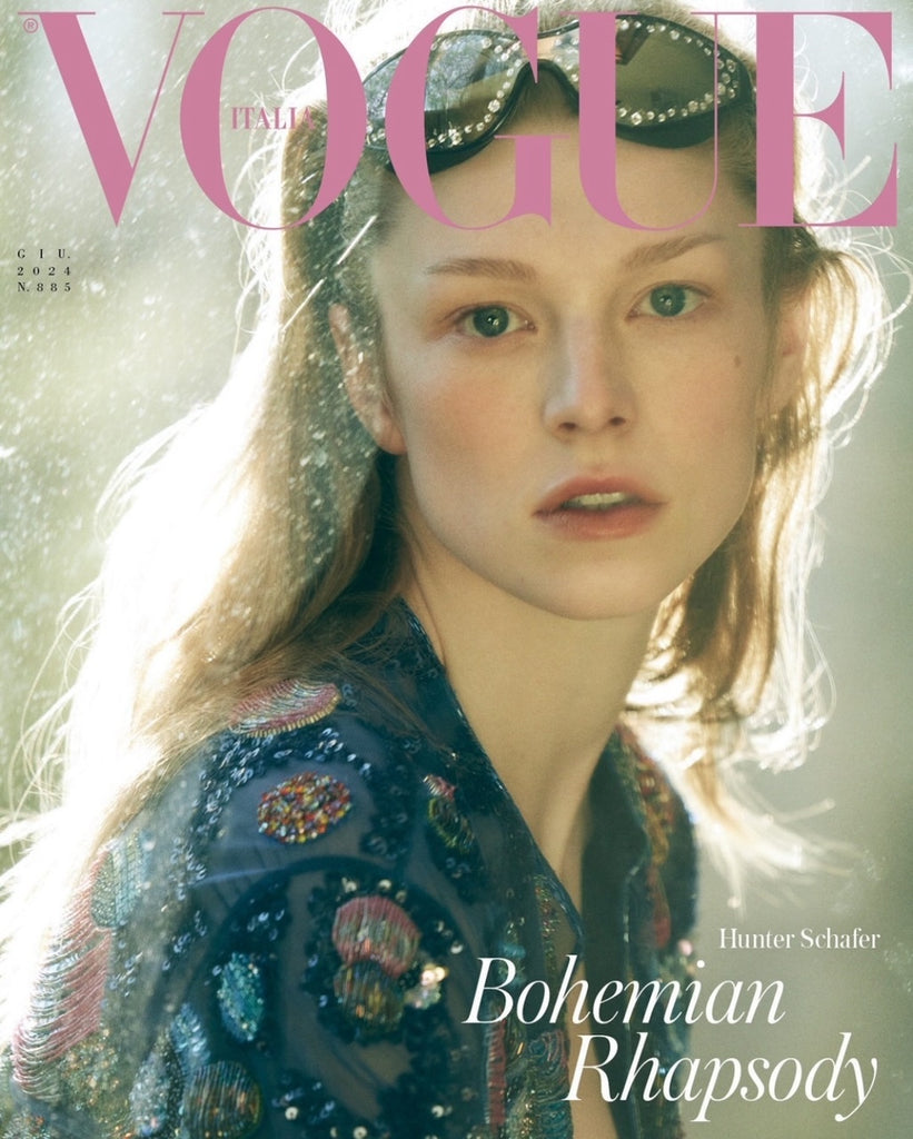 VOGUE Magazine Italia June 2024 HUNTER SCHAFER Brand New