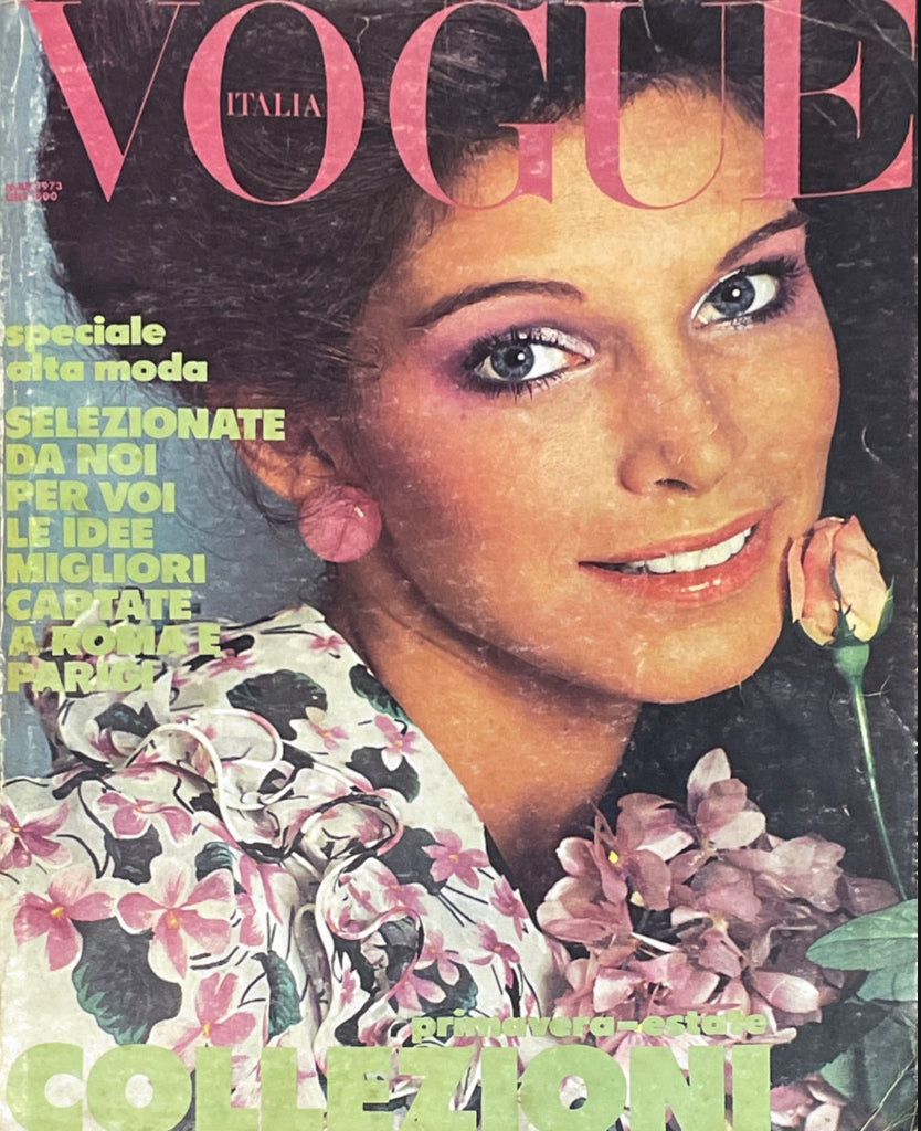 ANN TURKEL Susan Moncur APOLLONIA VAN RAVENSTEIN Vogue Magazine Italia COLLEZIONI 1973
