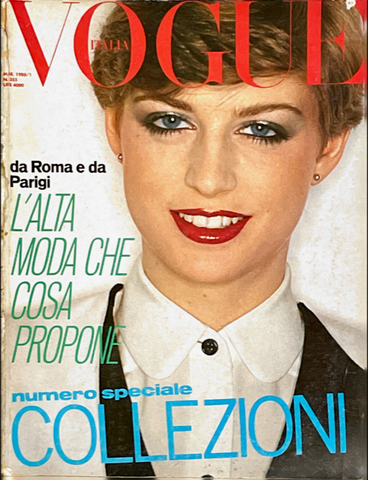 VOGUE Magazine Italia COLLEZIONI March 1980 PATTI HANSEN Kelly LeBrock ANNA ANDERSON