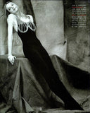 CLAUDIA SCHIFFER Christensen LINDA EVANGELISTA Vtg VOGUE Italia March 1990