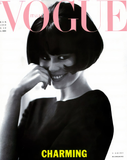 VOGUE Magazine Italia March 1990 CLAUDIA SCHIFFER Helena Christensen LINDA EVANGELISTA