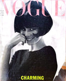 CLAUDIA SCHIFFER Christensen LINDA EVANGELISTA Vtg VOGUE Italia March 1990