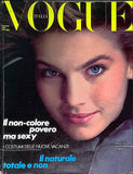 VOGUE Italia Magazine May 1983 Terry Farrell EVA VOORHEES Sarah Moon JESSICA LANGE